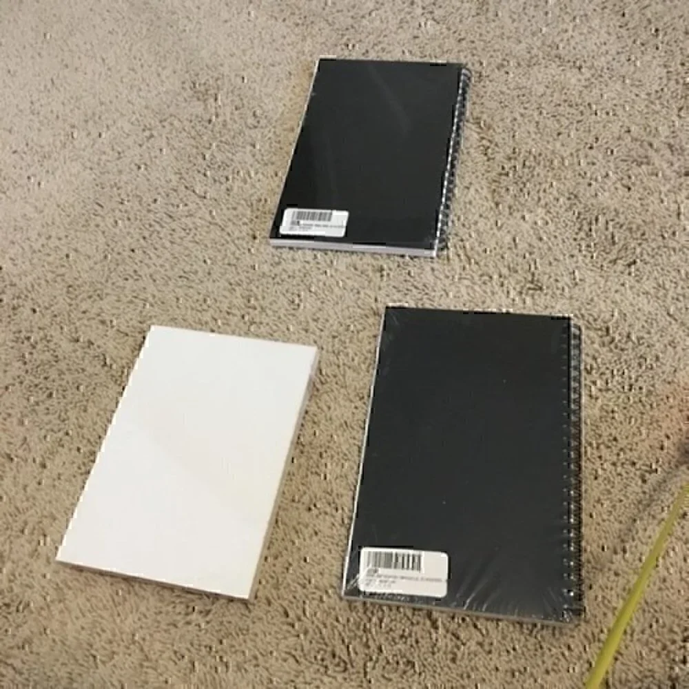 Set of 3 teacher notebooks new in package